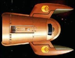 Ferengi shuttlepod - top view