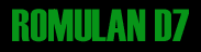 Romulan D7 Class
